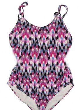 One piece swimsuit purple pink Catalina Small NWT